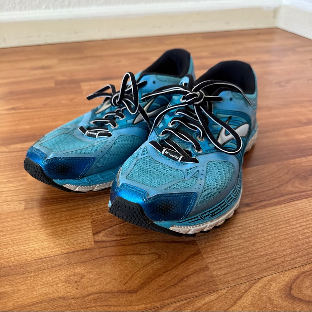Brooks Glycerin 12 Running Shoes Blue - Picture 4 of 8
